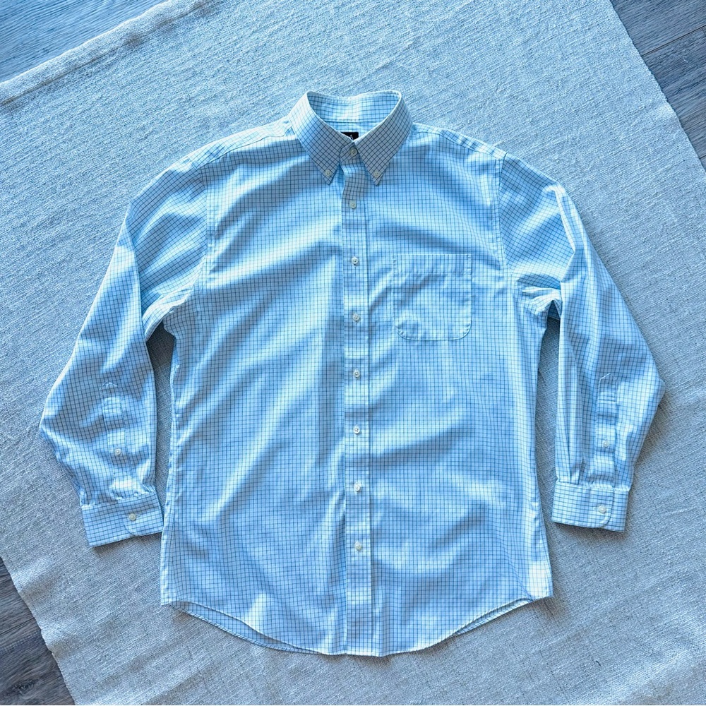 Jos. A. Bank white button down Shirt tailored fit 16.5-34